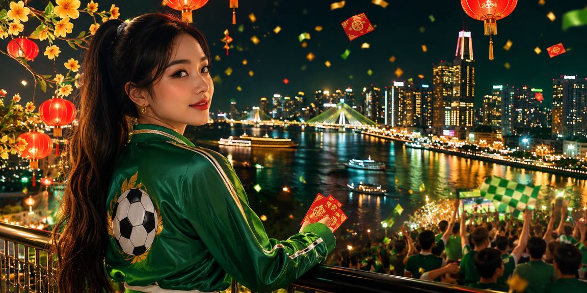 Khung cảnh lễ hội đèn lồng tại Mekong gắn liền với văn hóa may mắn và thưởng Tết Việt Nam